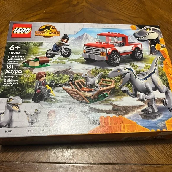 Toys Lego Jurassic World Dominion Set 76946 Blue And Beta